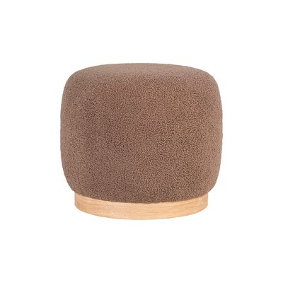 Pouf en Tissu bouclette  - KASIA LISA DESIGN