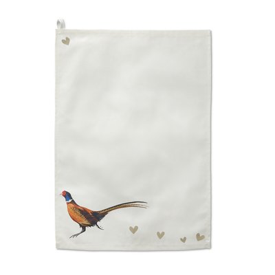 Hug Kitchen Single Tea Towel in Pheasants HUG RUG