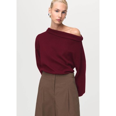 Pull-over col montant froncé MANGO