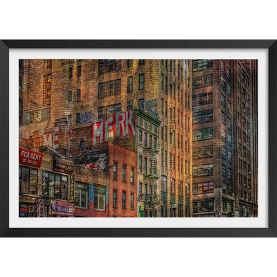 Affiche design Brick Facade HEXOA