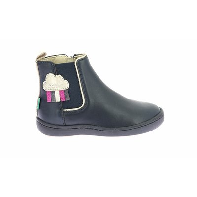 Bottines Chelsea en cuir Kick Pop KICKERS