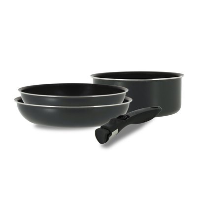 Batterie de cuisine 4 pièces en aluminium, IRIS MENASTYL