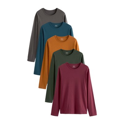T-Shirts à manches longues, lot de 5 NEXT