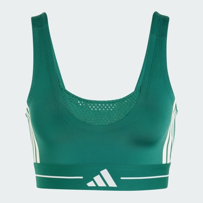 Brassière 3 Bandes Hyperglam Color Block Maintien Léger Brassière 3 Bandes Hyperglam Color Block Maintien Léger adidas Performance