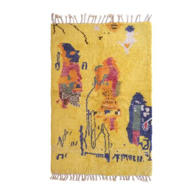 Tapis berbère en laine abstrait 164 x 245 cm AFK LIVING