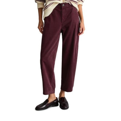Pantalon en velours côtelé loose en coton organique MARC O’POLO DENIM