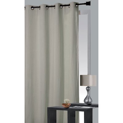 Rideau 100 % occultant et isolant aspect Velours HOME MAISON
