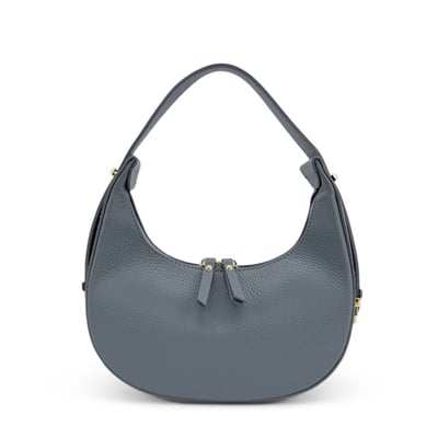 Sac demi-lune en cuir grainé SILOE OH MY BAG