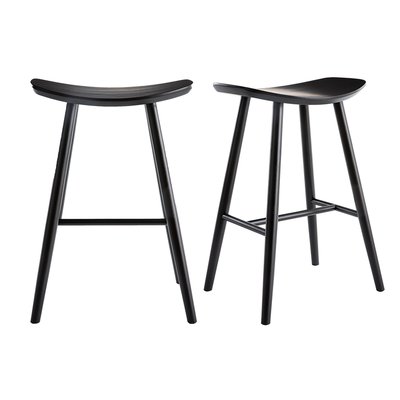 Tabourets de bar H65 cm (lot de 2) DEMORY MILIBOO