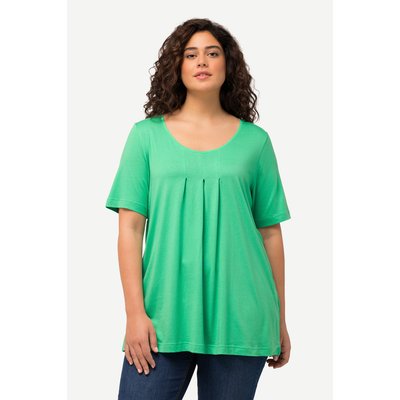 T-shirt en modal. Plis fantaisie ULLA POPKEN