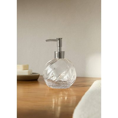 Distributeur de savon en verre ondulations MANGO HOME