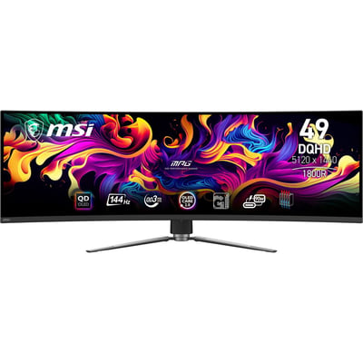 Ecran PC Gamer MPG 491CQP 49" Incurvé DQHD 144Hz QD-OLED HDR True Black 400 HDMI 2.1 AMD FreeSync MSI