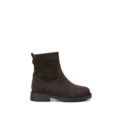 Bottes modèle Birte en cuir velours souple MARC O'POLO