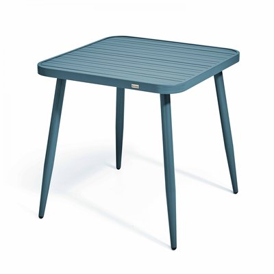 Table de jardin carrée en aluminium, BRISTOL OVIALA