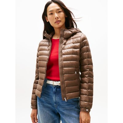 Daunenjacke mit Kapuze, lange Ärmel TOMMY HILFIGER