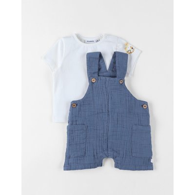 Ensemble Salopette avec T-shirt, Coton NOUKIE'S