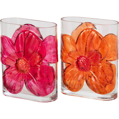 Vase à fleurs en verre, Lot de 2 RECOLLECTION
