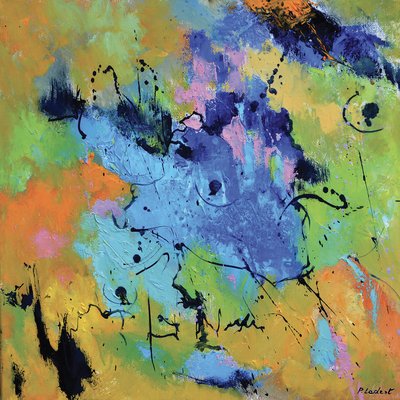 Tableau reproduction originale secret azur HEXOA