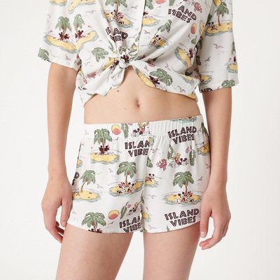 Short à motifs Mickey et Minnie ISLANDMICKIZ UNDIZ