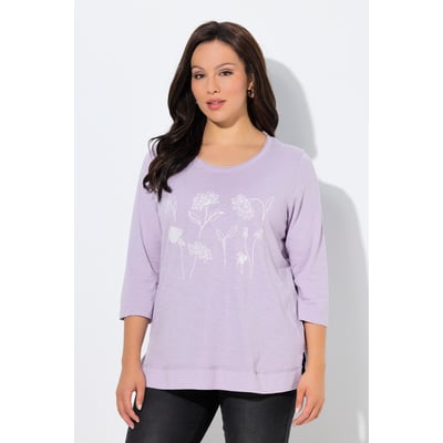 T-shirt motif à fleurs, coupe Classic Fit ULLA POPKEN