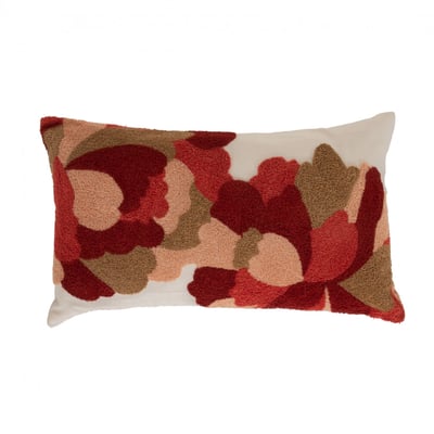 Coussin fleurs Paula tufté 30x50 cm - PAULA AMADEUS