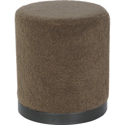 Tabouret en polyester, Douceur Borreguito RECOLLECTION