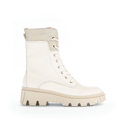 Bottines en suède à talon décroché GABOR