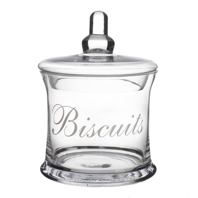 Bonbonnière Biscuits - Verre SECRET DE GOURMET