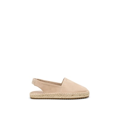 Espadrilles slingback en cuir de chèvre suédé MARC O'POLO