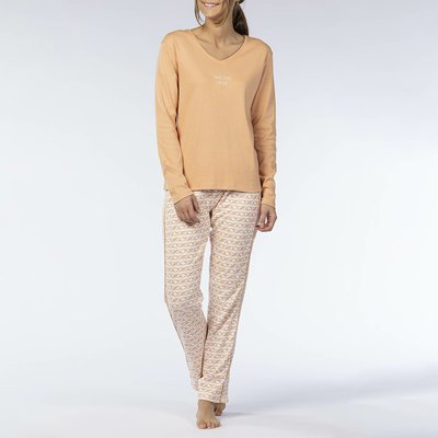 Pyjama met lange mouwen in katoen MELISSA BROWN