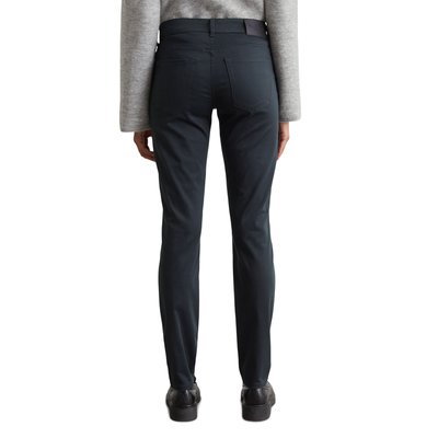 Pantalon modèle Alby slim en satin stretch MARC O'POLO