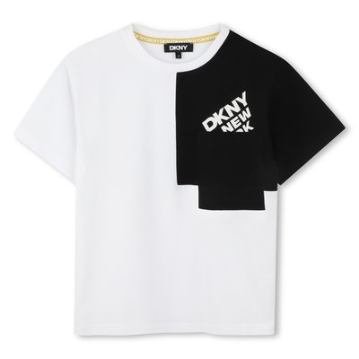 T-shirt large avec poche DKNY