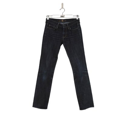 Jean droit en coton - Très Bon État 7 FOR ALL MANKIND