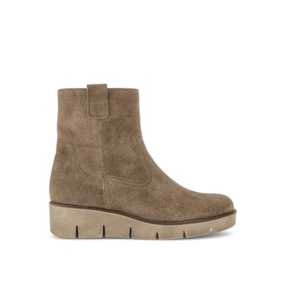 Bottines en cuir à talon compensé GABOR