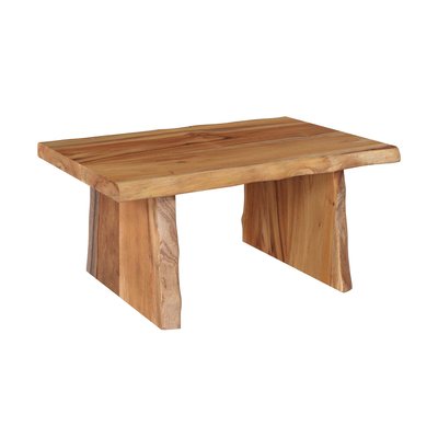Table basse rectangulaire en bois de teck recyclé - SUZY RENDEZ-VOUS DÉCO