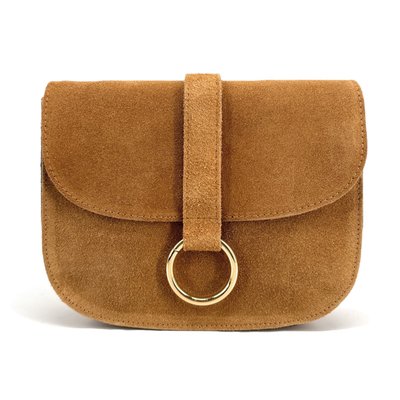 Mini-sac besace en cuir nubuck VELVET OH MY BAG