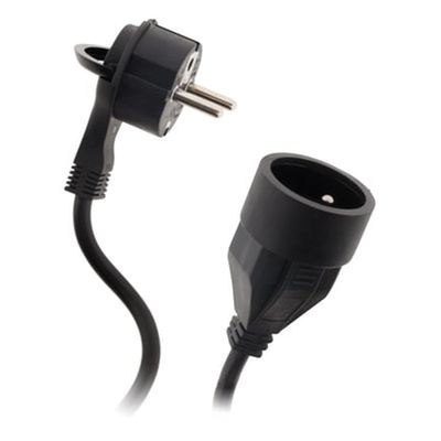 Prolongateur Ho5vvf 3g1.5 Mm² Noir 3m Avec Fiche ZENITECH