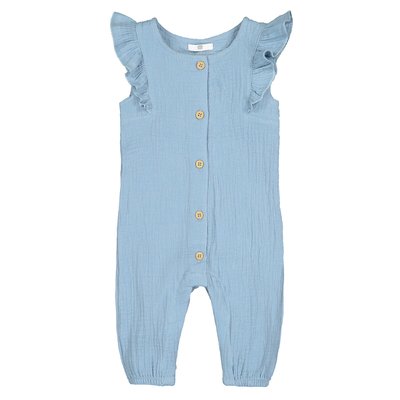 Combinaison à volants, gaze de coton LA REDOUTE COLLECTIONS