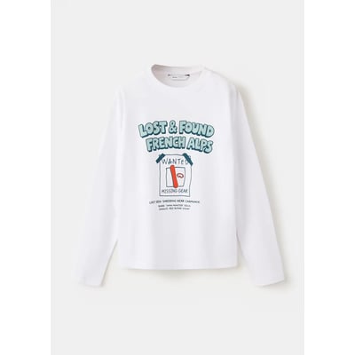 T-shirt imprimé French Alps MANGO KIDS