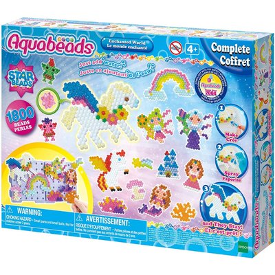 31837  coffret de perles Le monde enchanté AQUA BEADS
