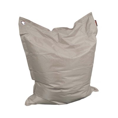 Grand coussin uni Maxi Taupe JARDINDECO
