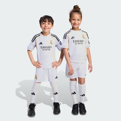 Mini Kit Domicile Real Madrid 25/26 Enfants adidas Performance