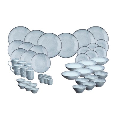Lot de 48 set complet en grès, CLOUD BJORN