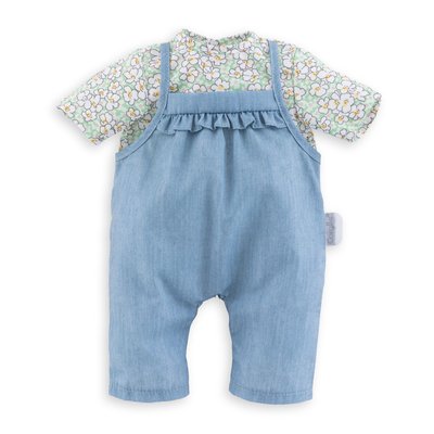 Blouse et Salopette pour poupon 36 cm COROLLE