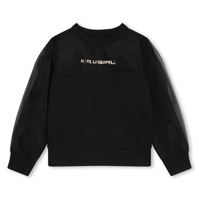 Sweat-shirt manches fantaisie KARL LAGERFELD KIDS