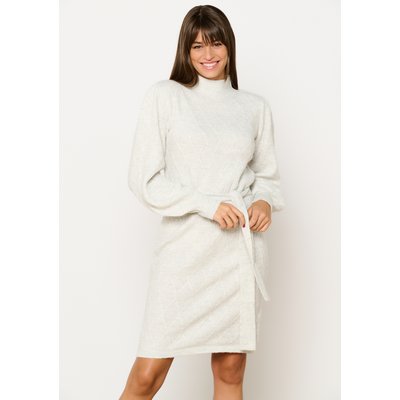 Robe pull en maille torsadée LOLALIZA