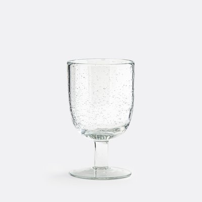 Lot de 6 verres à pied verre bullé, Faraji LA REDOUTE INTERIEURS