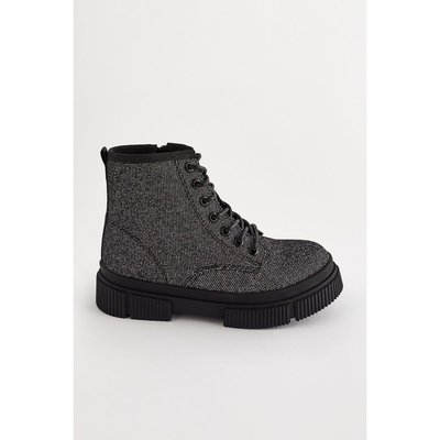 Bottines à lacets et semelle épaisse NEXT
