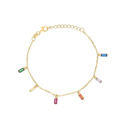 Bracelet en argent 925 et oxyde de zirconium CLEOR
