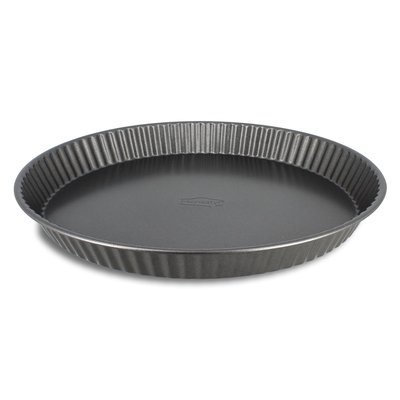 Moule à tarte en acier carbone 32cm, AMANDINE MENASTYL